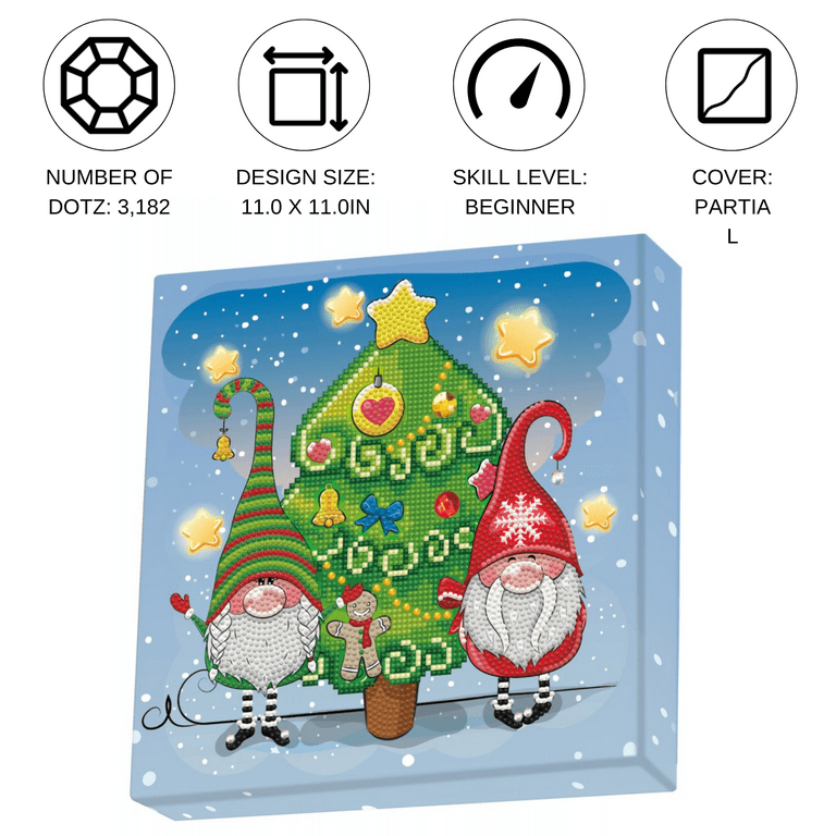 Kreative Kids Christmas Diamond Art Kit Kreative Kids Christmas Diamond Art Kit