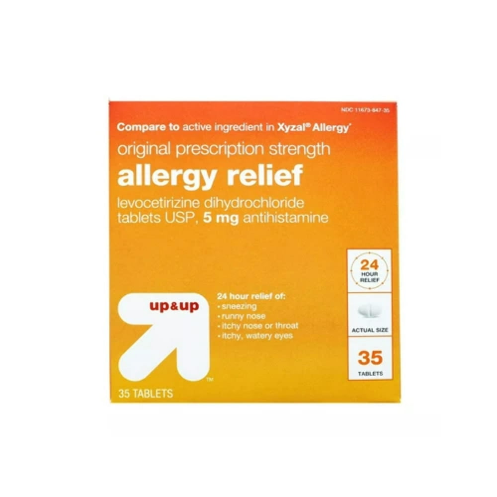 Levocetirizine Allergy Relief Tablets - up up? - Walmart.com - Walmart.com
