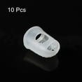 thumbnail image 3 of Uxcell Finger Tips Anti Slip Fingertip Protector, 10 Pack 30mm Silicone Finger Guard, Transparent, 3 of 6