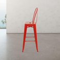 thumbnail image 3 of Marais A Cafe Bar Stool with High Back, 3 of 4