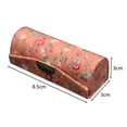 thumbnail image 6 of Lipstick Box with Mirror Floral Print Vintage Women Chinese Style Retro Lip Glosses Storage Box for Daily Life, 6 of 8