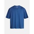 thumbnail image 5 of No Boundaries Cotton Oversized Cropped Tee with Short Sleeves, Men's and Big Men's XS-5XL, 5 of 5