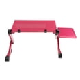 thumbnail image 1 of Soporte ajustable para computadora portátil shamjiam Rojo con orificio de enfriamiento, 1 of 8