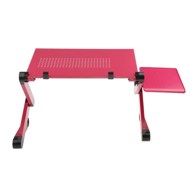 Soporte ajustable para computadora portátil shamjiam Rojo con orificio de enfriamiento