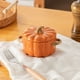 thumbnail image 5 of Cuenco de Cerámica con Forma de Calabaza para Halloween - Vajilla Naranja Novedosa para Leche, Avena y Desayuno, Regalo Festivo, 13 X 8,5 X 9,7 Cm, 5 of 6