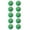 B, variant on Green Hydroponic Garden Pod Labels 10Pcs Round Stickers for Growth Baskets and Soilless