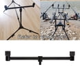 thumbnail image 2 of jinwen Aluminum Alloy Fishing Goal Bar Fishing Rods Crossbar Bracket 2 Rod 31cm, 2 of 9