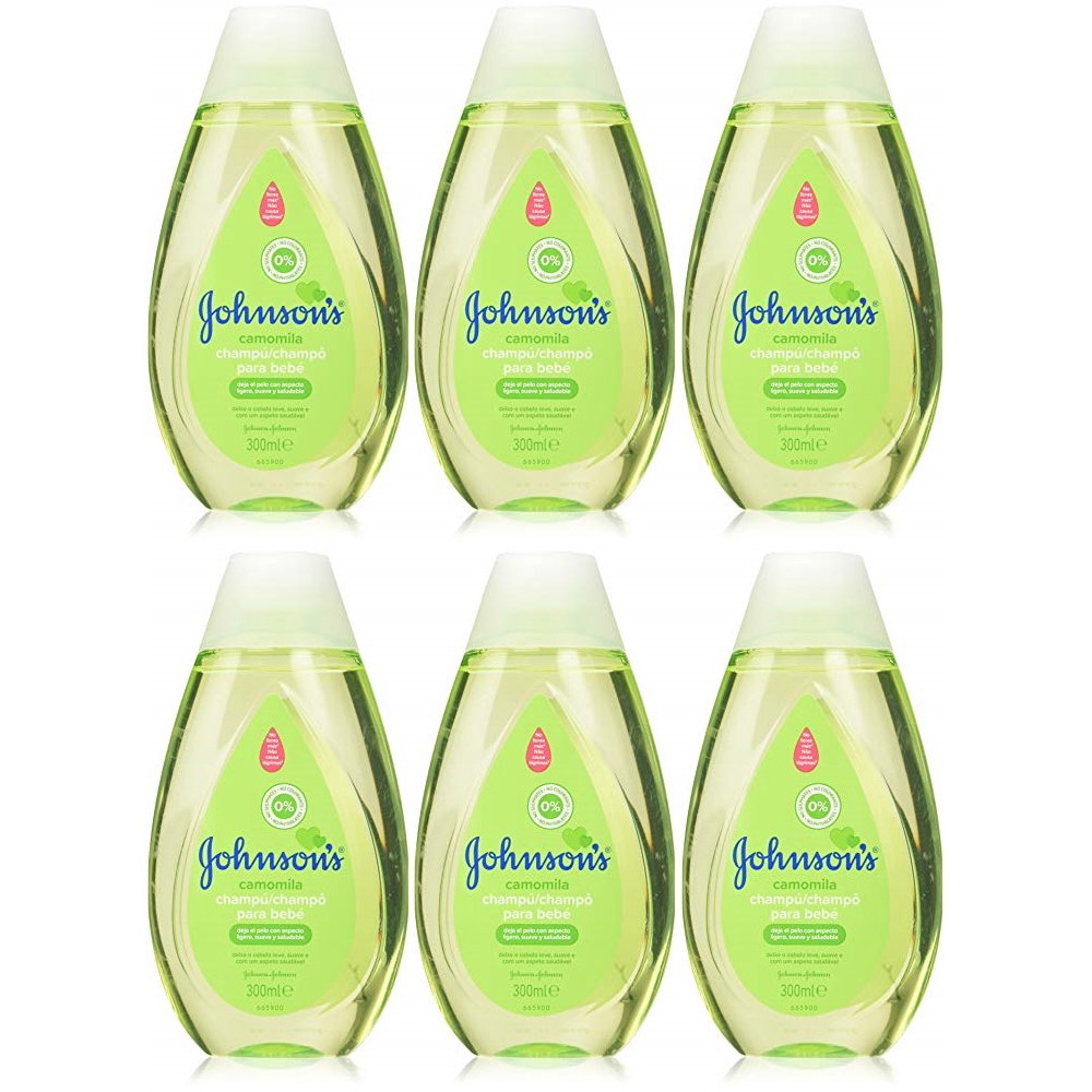 Johnson's Baby Shampoo with Chamomile, 300 Ml / 10.1 Ounce (Pack of 6