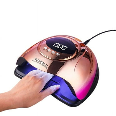 UV Nail Led Lamp, 280W UV Light for Gel Nails with 66 Lamp Beads Nail Lamps 4 Timer Setting & Auto Sensor, Professional UV Led Light Nail Dryer for Curing Gel Polish UV Lamp for Salon Home