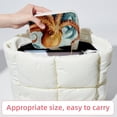 thumbnail image 6 of Octopus Velvet Portable Earring Holder with Removable Compartment: Display Case, Jewelry Box, Decorative Box - Gift!, 6 of 7