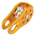 thumbnail image 3 of Bangcool Single Pulley Aluminum Heavy Duty Rescue Pulley Fixed Pulley for Outdoor, 3 of 6