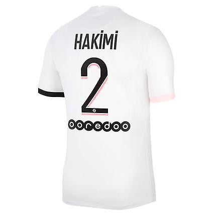 21-22 Paris Saint-germain Football Club Camiseta Visitante No.2 Achraf Hakimi Jersey-XXL- BmatwkZeng Bmatwe Jersey
