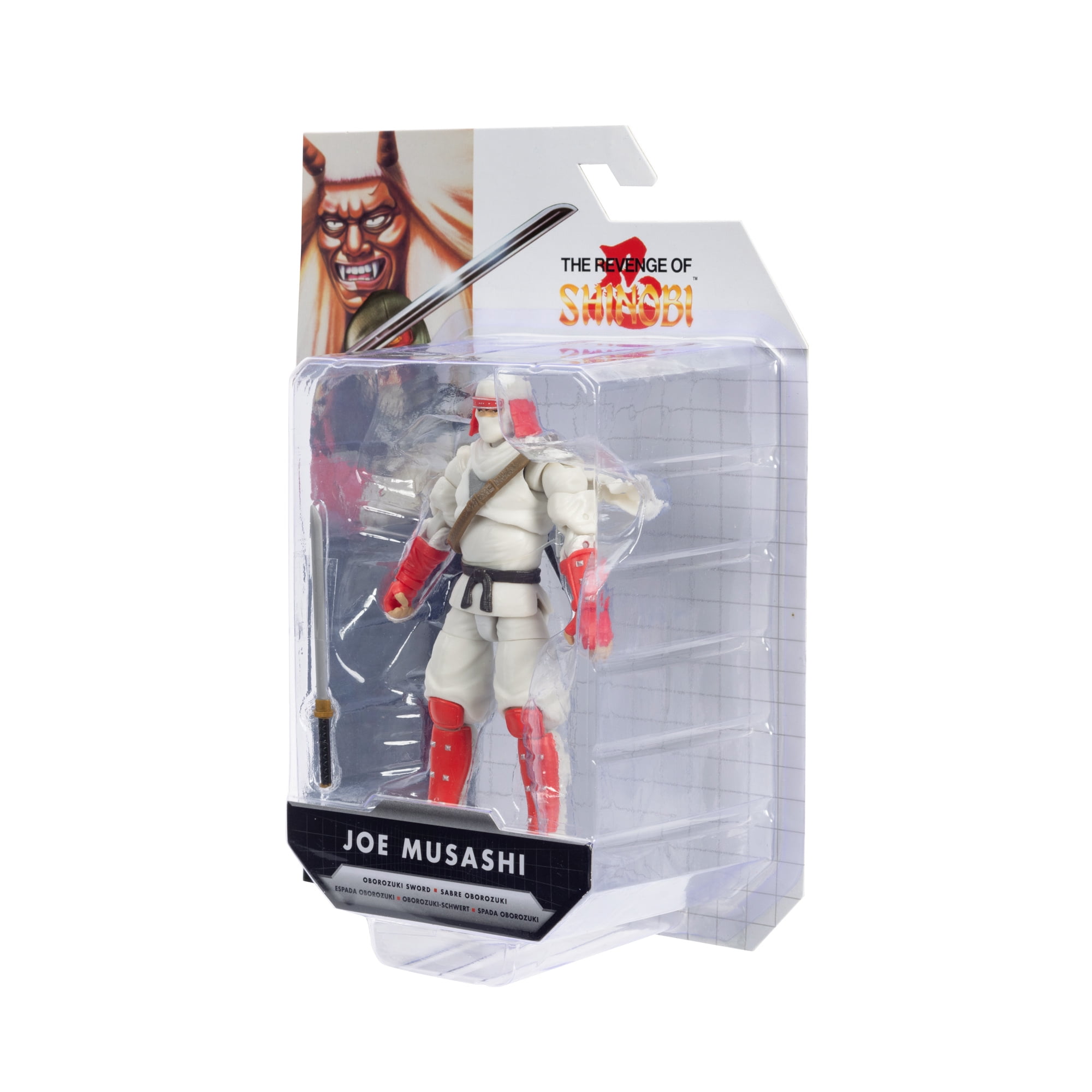 Sega 4 inch Shinobi Joe Musashi Ninja Action Figure