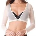 thumbnail image 1 of WIFORNT Hauts Courts en Maille Transparente pour Femmes, Blouse de Compression à Manches Longues Sans Couture, 1 of 9
