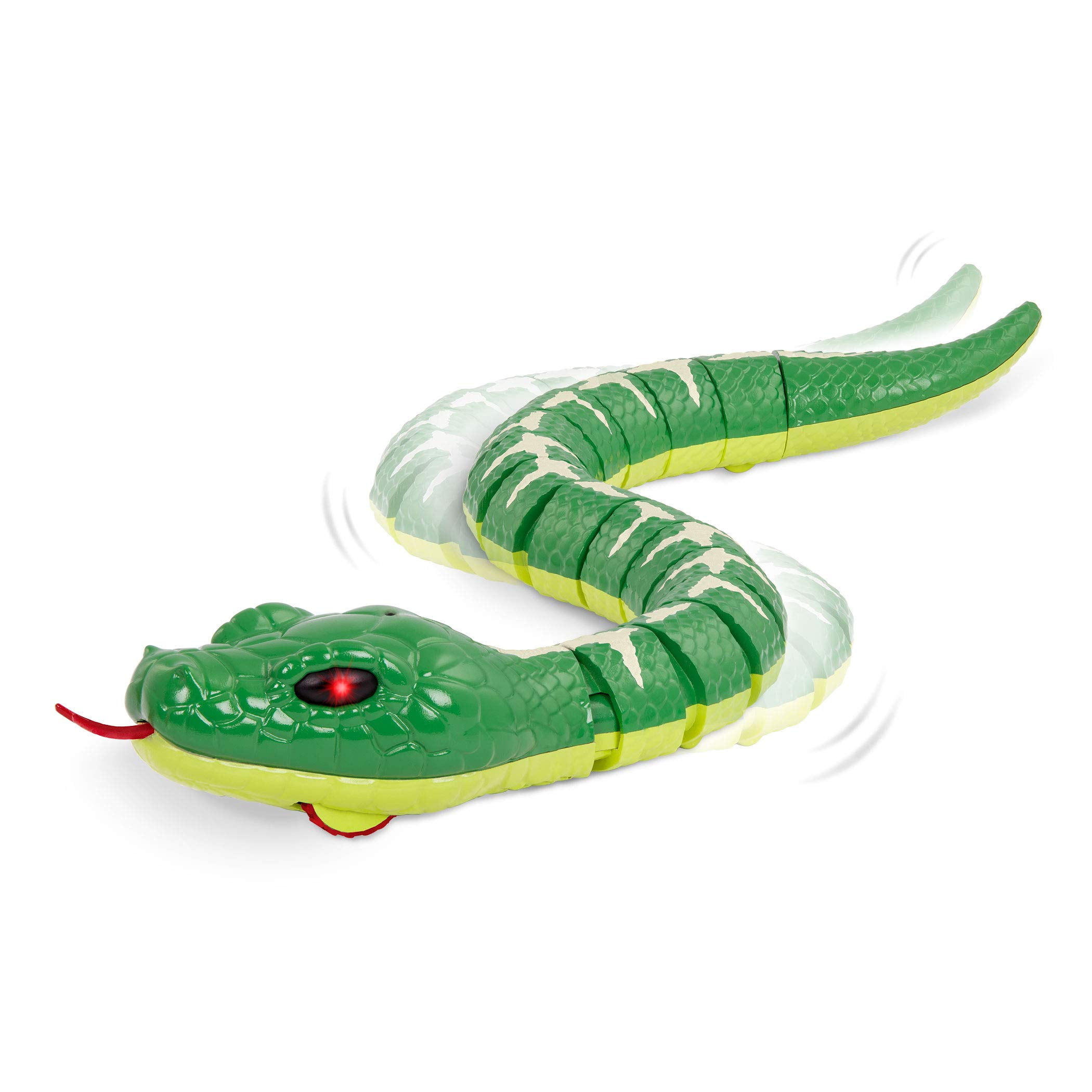 Terra by Battat  Remote Control Emerald Tree Boa Snake, realistic moving electronic toy with transmitter, ages 6+