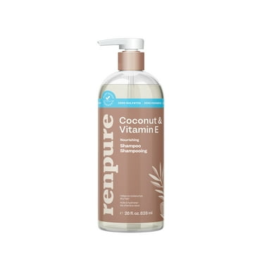 Renpure Coconut & Vitamin E Nourishing Shampoo, for All Hair Types, 28 oz