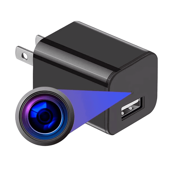 Mini Camara Espia Oculta 1080p Detección De Movimiento Negra