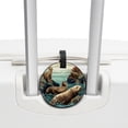 thumbnail image 3 of Sea Lion Set of 2pcs PU Leather Round Suitcase Tags with Privacy Cover and Name ID Tag - Ideal for Travel Luggage, Handbags, Backpacks, School Bags, 3 of 6