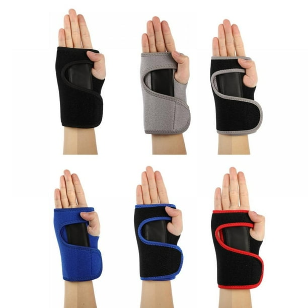 Wrist Support Brace Fits Both Hands Cushioned to Help With Carpal