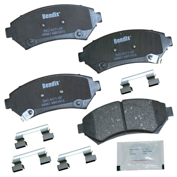 Disc Brake Pad Set Fits select: 2000-2005 CHEVROLET IMPALA, 2000-2005 BUICK LESABRE