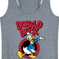 thumbnail image 3 of Mickey & Friends - Donald Duck - Women's Racerback Tank Top, 3 of 5