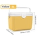 thumbnail image 3 of Refrigerador para Autocaravana 6 Litros Gran Capacidad Acampar Al Aire Libre () Amarillo, 3 of 5