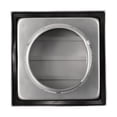 thumbnail image 3 of Grille de Gravité en Acier Inoxydable 4/5/6 Pouces avec Persienne Anti-Retour, 3 of 10