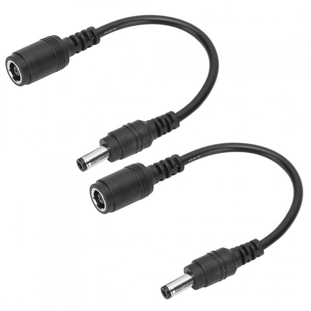 Adaptador De Punta Para Cargador Portátil - Convierte Conectores De 7.4 Mm A 4.5 Mm, Cable De 15 Cm, Compatible Con Modelos Antiguos Y Nuevos