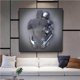 thumbnail image 3 of Matsuzay 3D amor corazón arte moderno decorativo Metal estatua arte lienzo pintura colgante de pared sin marco decoración de la Decoración del hogar No.2, 3 of 6