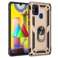 thumbnail image 3 of Shockproof Armor Phone Case For Samsung Galaxy M31S M30S M21 M31 M51 M02 A01 M01 Core Metal Ring Bracket Rugged Protection Cover, 3 of 5