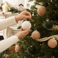 thumbnail image 5 of GWAAMB 15Pcs Christmas Hanging Ball Ornaments Set, Plastic Baubles for Xmas Tree Holiday Decor (C), 5 of 7