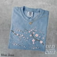 thumbnail image 4 of Cherry Blossom Branch Graphic Print T-Shirt | Vintage Floral Nature Tee | Japanese Sakura-Inspired Unisex Top, 4 of 7