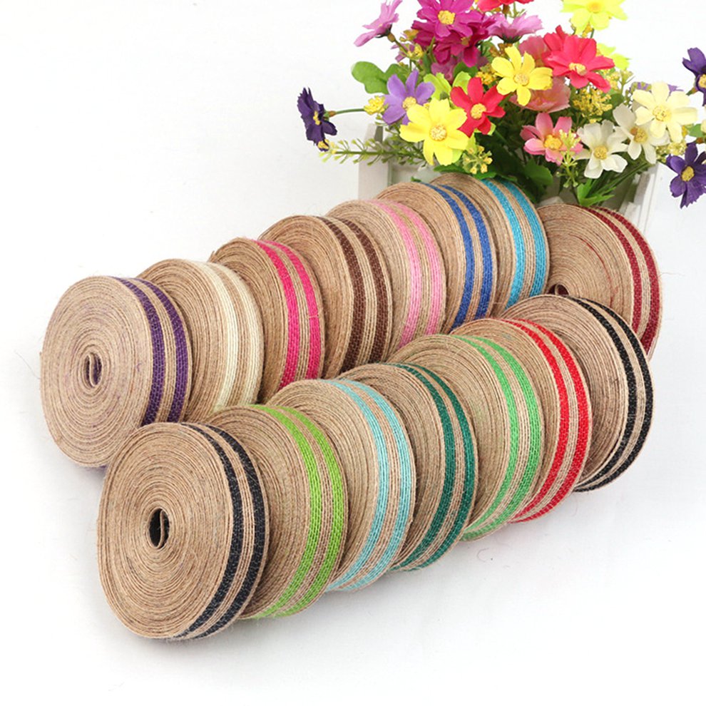 Colored Fish Shredded Hemp Rope 2.5 Cm Fishsilk Hemp Ribbon Jute Ribbon ...