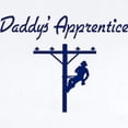 thumbnail image 2 of CafePress - Daddy's Apprentice Infant Bodysuit - Baby Light Bodysuit, Size Newborn - 24 Months, 2 of 4