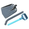 thumbnail image 3 of Yooshoverk Aluminum Alloy Multifunctional Long Handled Snow Shovel Off-Road Small Shovel Outdoor Folding Snow Shovel Multicolor Free Size, 3 of 9