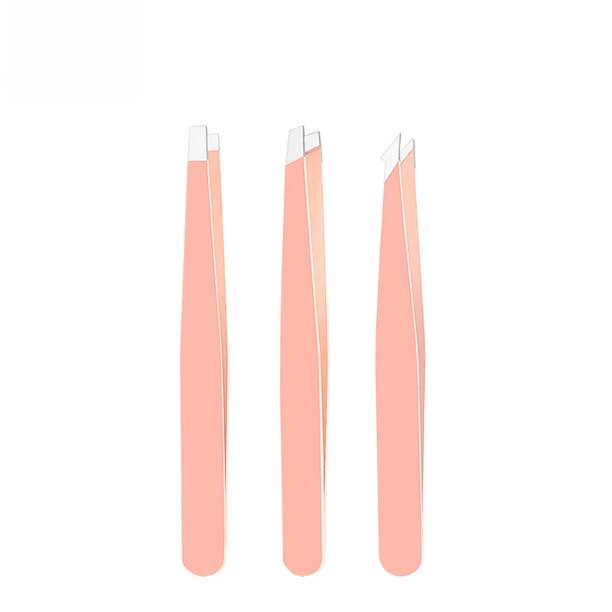 Envío gratuito C1P58 Pinzas para cejas Tijeras de acero inoxidable para recortar cejas Pinzas pequeñas para el cuidado de las cejas de los hombres