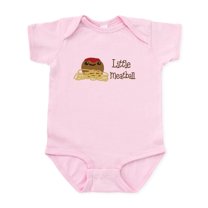 CafePress - Little Meatball Body Suit - Baby Light Bodysuit, Size Newborn - 24 Months