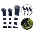 thumbnail image 1 of Funda para la cabeza para golf Sharpla Driver 3 piezas con pompón de punto con etiqueta numérica para hombres Cubierta de la cabeza del palo de golf, 1 of 8