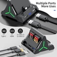 thumbnail image 4 of TV Dock Station Compatible With Nintendo Switch/OLED - 4K HDMI, USB-C, USB 3.0 Port, LED Atmosphere Light, Holds 4 Game Slots, Replacement Charging Dock, 4 of 7