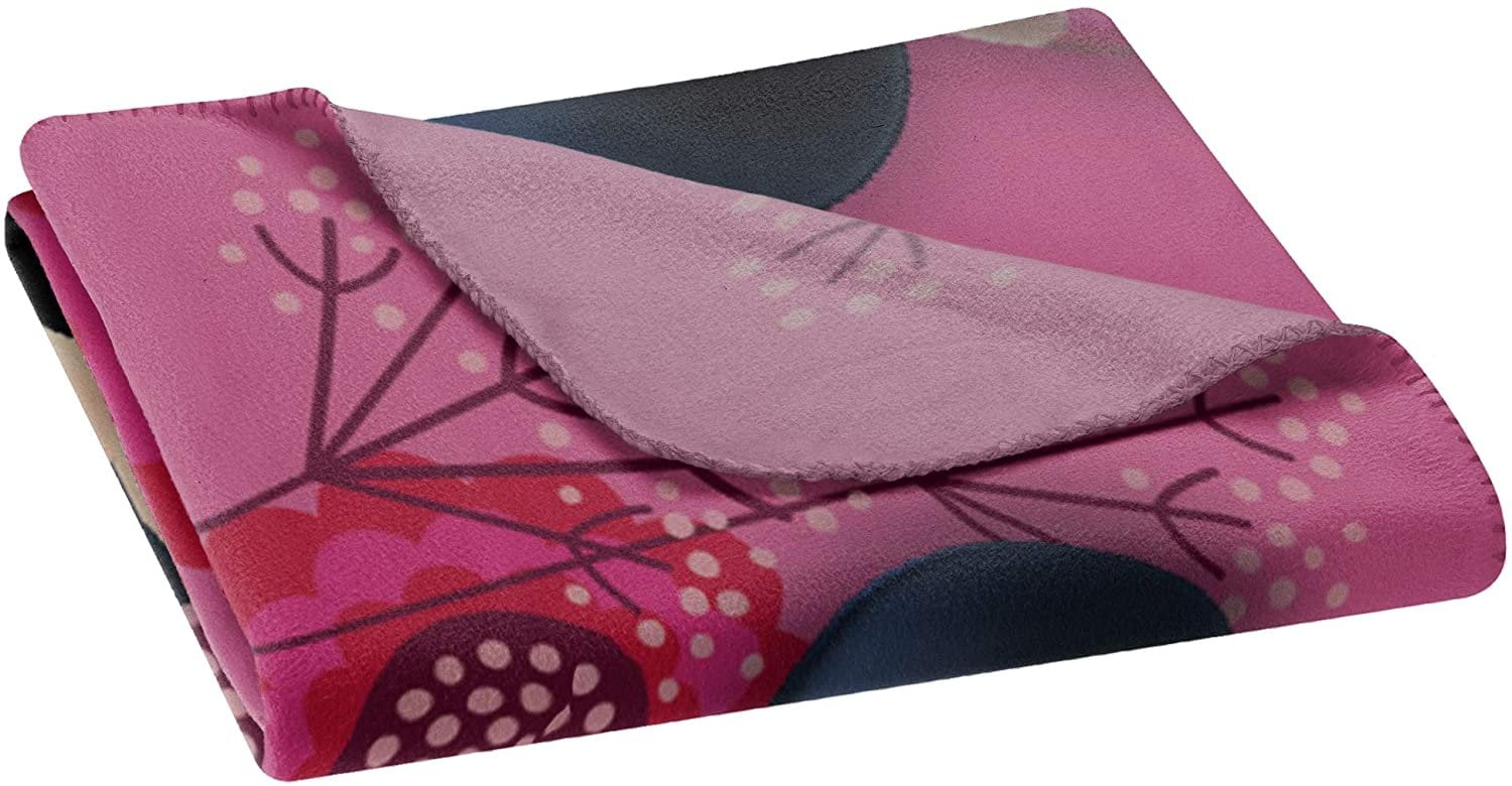 Disney Minnie Mouse Throw Blanket, So Many Bows, 45x60, Multicolor, 100% Polyester, 1 Each