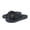 Black, variant on Men's Flip Flops Memory Foam Slides Open Toe Arch Support Waterproof Summer Sandals Quick Dry Comfort
