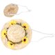 thumbnail image 4 of Sombrero Para Mascotas Mini Sombrero De Paja Con Flores, Protección Solar Transpirable Ajustable Para Perros O Gatos Pequeños Y Medianos, Linda Decoración De, 4 of 7