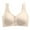 Beige, variant on Seductiva Clothing Bras for Women Women's Bralette Comfortable Wireless Maternity Bra Breathable Ice Padded
