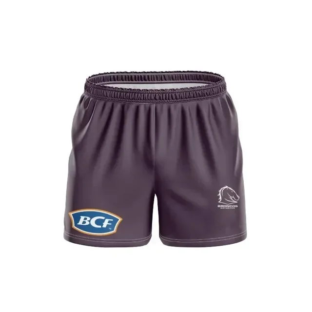 Shorts d'Entraînement de Rugby pour Hommes Séchage Rapide, Respirants, Coupe-Vent Polyester P-5TG