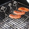 thumbnail image 2 of Great promotion! Stainless Steel Hot Dog Barbecue Rack, Cotton Candy Grill Rack, Stainless Steel Grill Stick Family Picnic Rack, 2 of 5