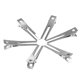 thumbnail image 4 of WEUVEB 50Ud Clips Metálicos Plateados De Doble Punta Para Estilizado Y De, 4 of 7