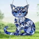 thumbnail image 4 of Refractive Acrylic Kitten Ornament With Hanging Chain Shatterproof Acrylic Pendant For Window Wall Garden Patios Balcony 20X20X0.2cm, 4 of 5