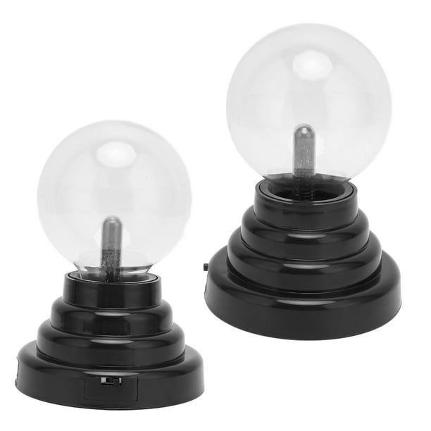 Lampe Boule Statique, Neutralisation électrostatique, Lumière Plasma  Sensible Au Toucher Pour Chambre à Coucher, Batterie De 3 Pouces Et USB à  Double Usage 