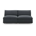 thumbnail image 6 of Commix Armless Sectional Loveseat in Gray, 6 of 6