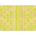 thumbnail image 1 of Ahgly Company Machine Washable Indoor Rectangle Transitional Golden Brown Yellow Area Rugs, 3' x 5', 1 of 7